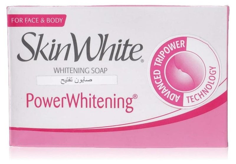 سكين وايت صابون استحمام باور وايتنينغ لتفتيح البشرة 125 جرام