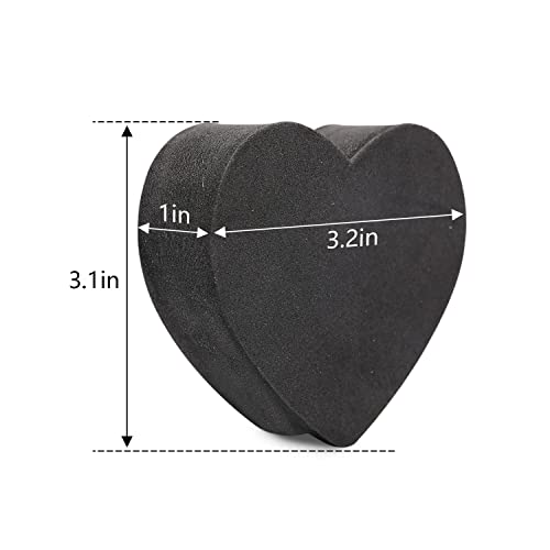YGMONER Heart-Shape Star Car Antenna Topper - Easy to Find Car in The Parking Lot - Antenna Ball (Black Heart) - Image 5