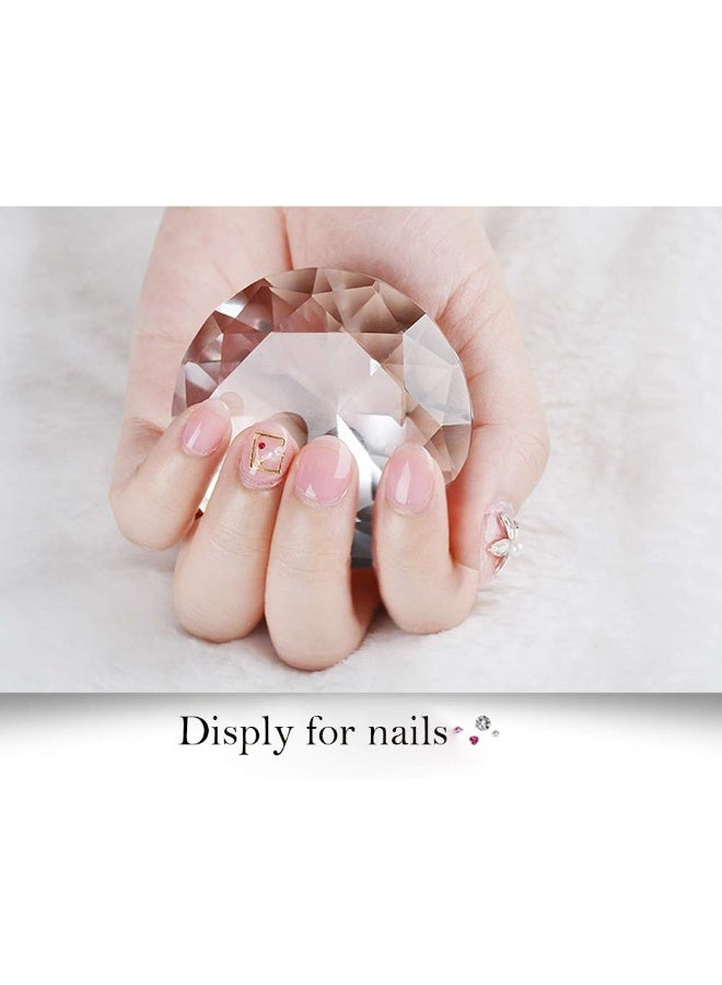 LONGWIN LONGWIN 50mm (2") Crystal Faceted Diamond Paperweight Wedding Favor Home Decor - Image 3