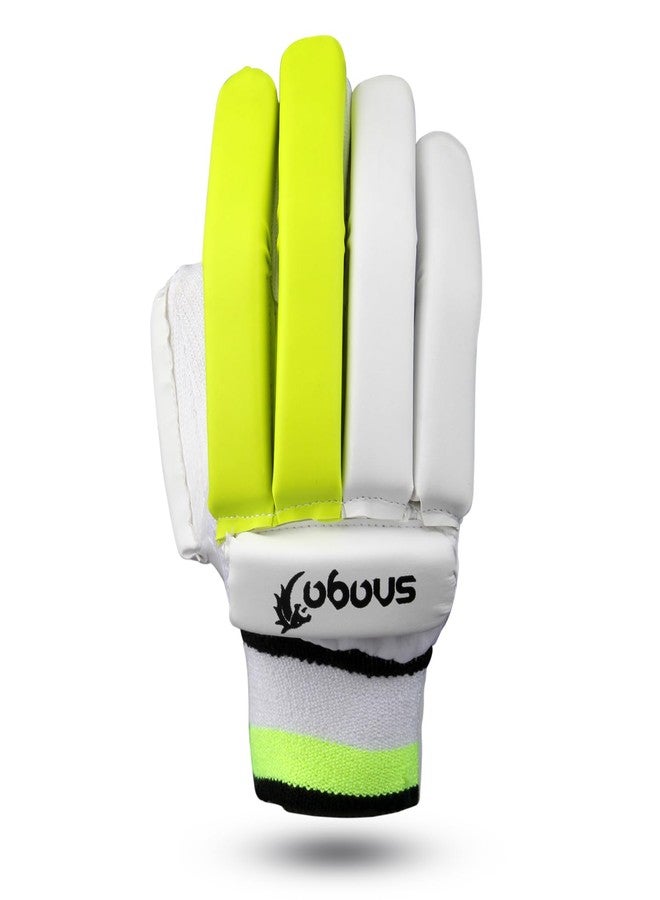 Snaga School Cricket Batting Gloves (Green, Men) - Image 4