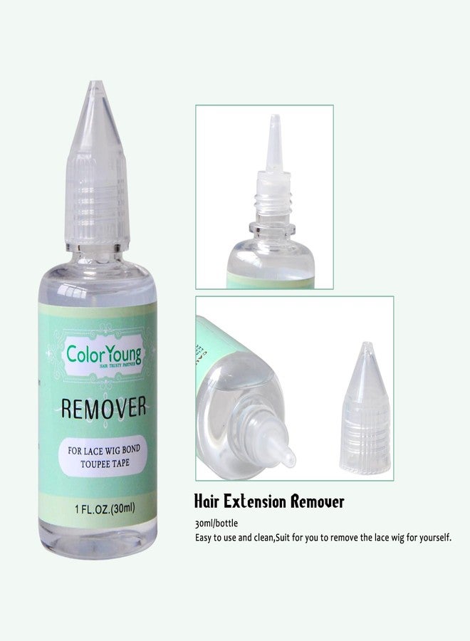 ColorYoung Tape in Extension Remover - Fast Acting Wig Tape Remover for Lace Wig & Toupee Hair Systems - Image 3