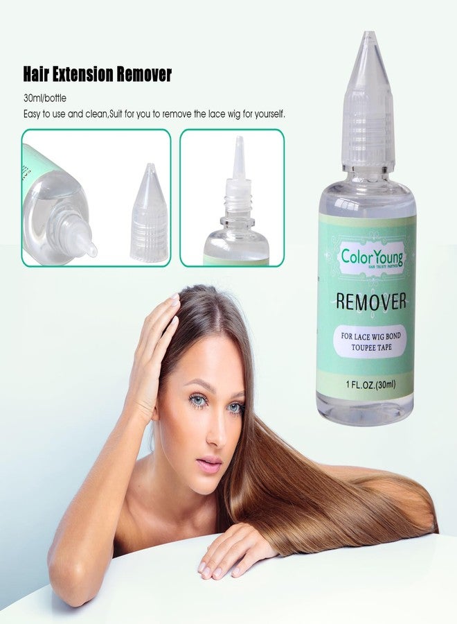 ColorYoung Tape in Extension Remover - Fast Acting Wig Tape Remover for Lace Wig & Toupee Hair Systems - Image 5