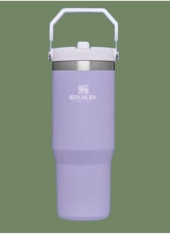 STANLEY IceFlow Stainless Steel Tumbler with Leak-Resistant Flip Straw, 30 oz Lavender – Vacuum Insulated Reusable Water Bottle for Home, Office, or Car – Durable, BPA-Free Travel Cup Keeps Drinks Cold for 12 Hours or Iced for 2 Days