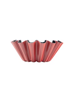 Bister Bister Classy Pudding Mold (Brioch) Aluminium Layered With Tefloan Coating 20Cm Dark Red  - Image 2