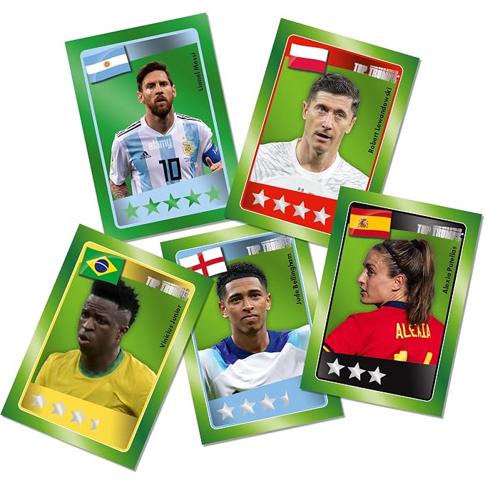Top Trumps Match Soccer Game World Football Stars - Family Board Games for Kids and Adults - Matching Game and Memory Game - Fun Two Player Kids Games - Memories and Learning, for Kids 4 and up - Image 3