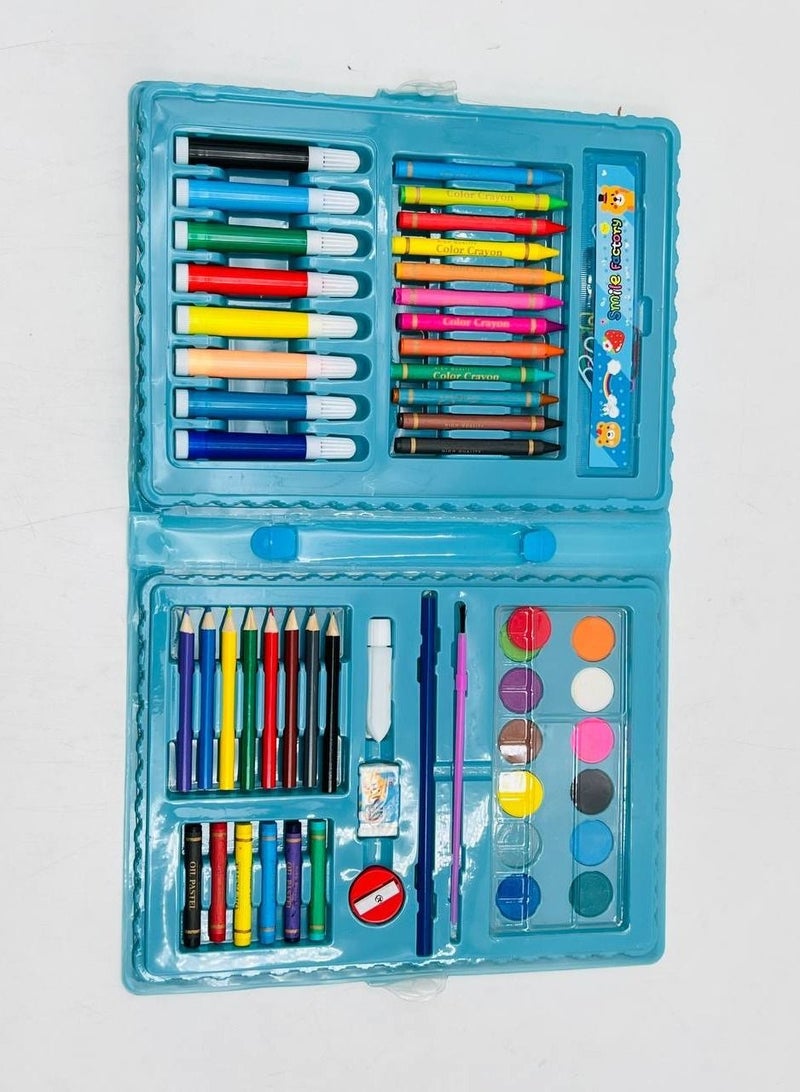 مجموعة الرسم للأطفال مكونة من 68 قطعة متنوعة من ادوات الرسم والتلوين - Image 3