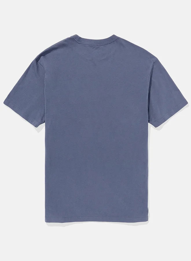 American Eagle Embroidered Crew Neck Graphic T-Shirt