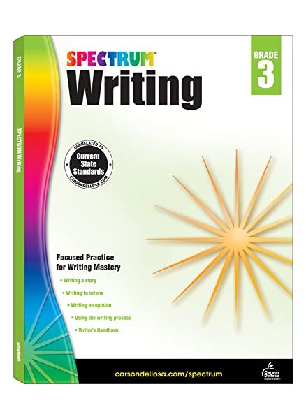 Spectrum Writing Grade 3 Volume 95 