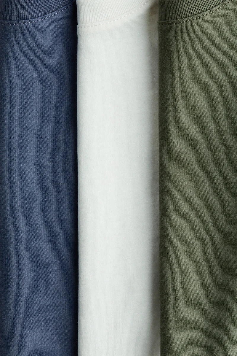 H&M 3-pack cotton T-shirts