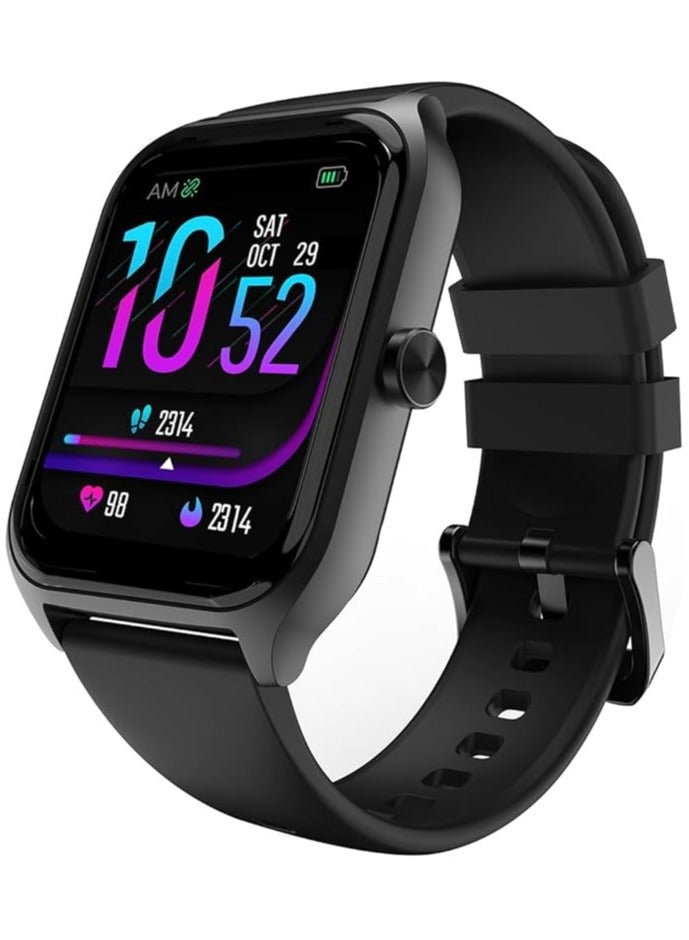 HiFuture FutureFit Ultra2 Pro 1.78" AMOLED Display, Bluetooth Calling, Sleep & Health Fitness Tracking, IP68 Waterproof, Long Battery Life - Black - Image 1