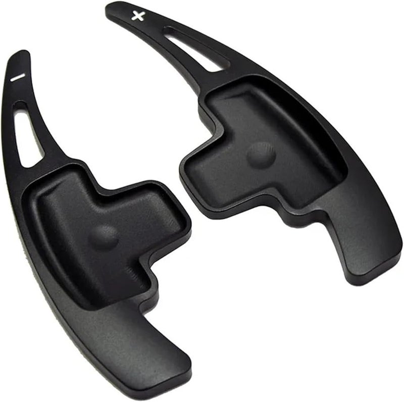 Black Steering Wheel Paddle Shift Extension For Mercedes Benz A B Class W176 W246 - Image 1