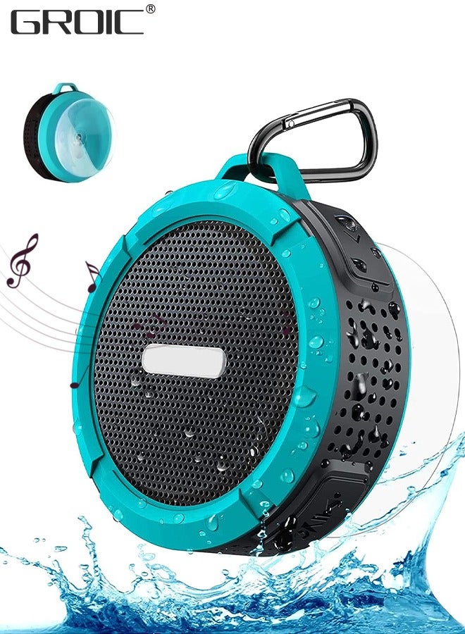 GROIC Portable Bluetooth Speaker,Waterproof Wireless Portable Outdoor Speaker,TWS Dual Pairing Wearable Speaker 5.0,,Bluetooth Speaker for Bicycle Scooter Riding Sports - Image 1