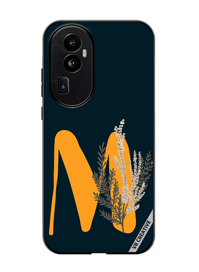 VR CREATIVE Protective Case Cover For Oppo Reno 10 Pro Plus Alphabet M(113) Design Multicolour - Image 1