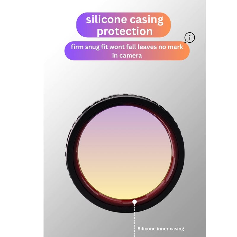 OTOG Action 5 Pro HD ND Filter CPL ND Filters Compatible for OSMO Action 5Pro/OSMO4/ OSMO Action 3 Reduce Glare Multicoated Lens (1Pc-CPL) - Image 5