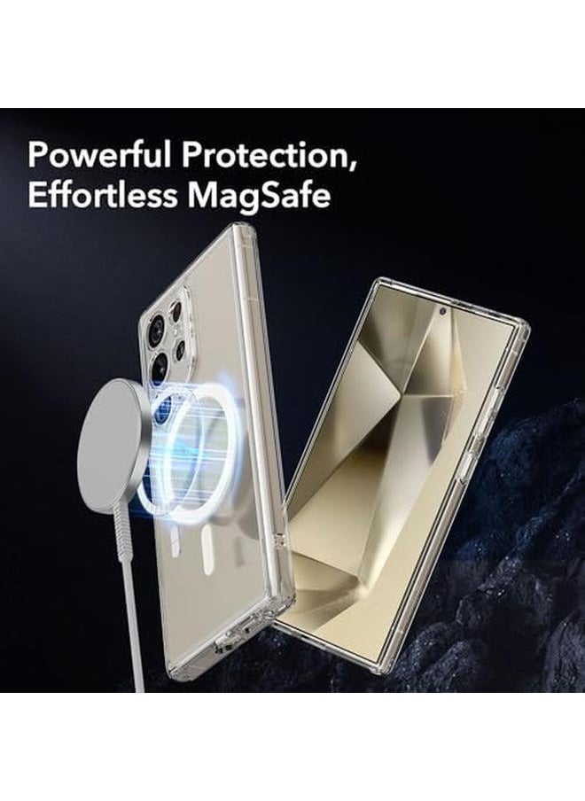 اي اس ار جراب لهاتف Samsung S24 Ultra متوافق مع جراب Magsafe المغناطيسي لهاتف Samsung Galaxy S24 Ultra حماية عسكرية مقاومة للاصفرار سلسلة كلاسيكية شفافة  - Image 2