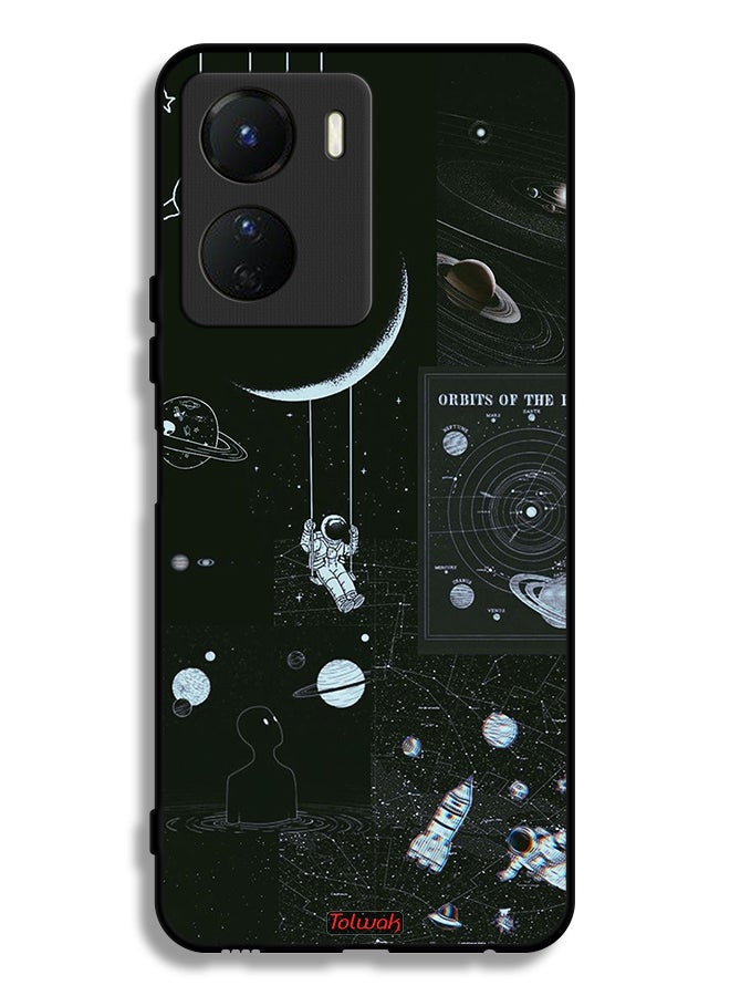 Tolwak Vivo Y16 Protective Case Cover Orbits Of The Planets - Image 1