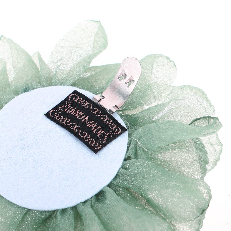 2pcs Detachable Flower Shoe Clips Cloth Decorative Shoe Buckles Diy Shoe Accessories Elegant Shoe Decorations Flower Shoe Clips For Women - Image 3
