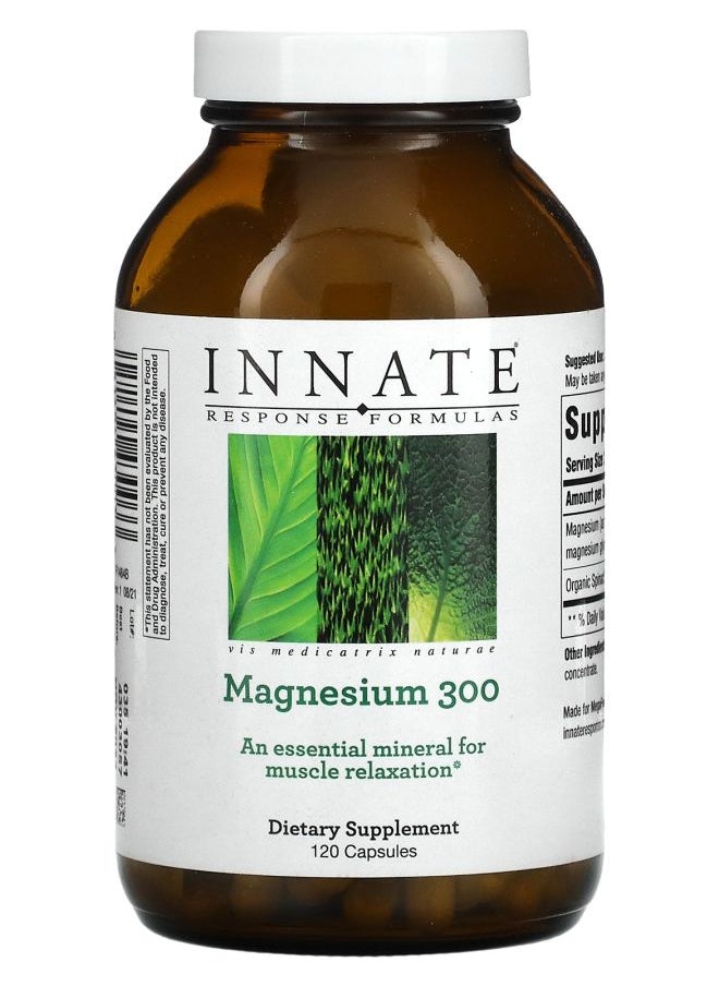 Innate Response Formulas Magnesium 300 120 Capsules 