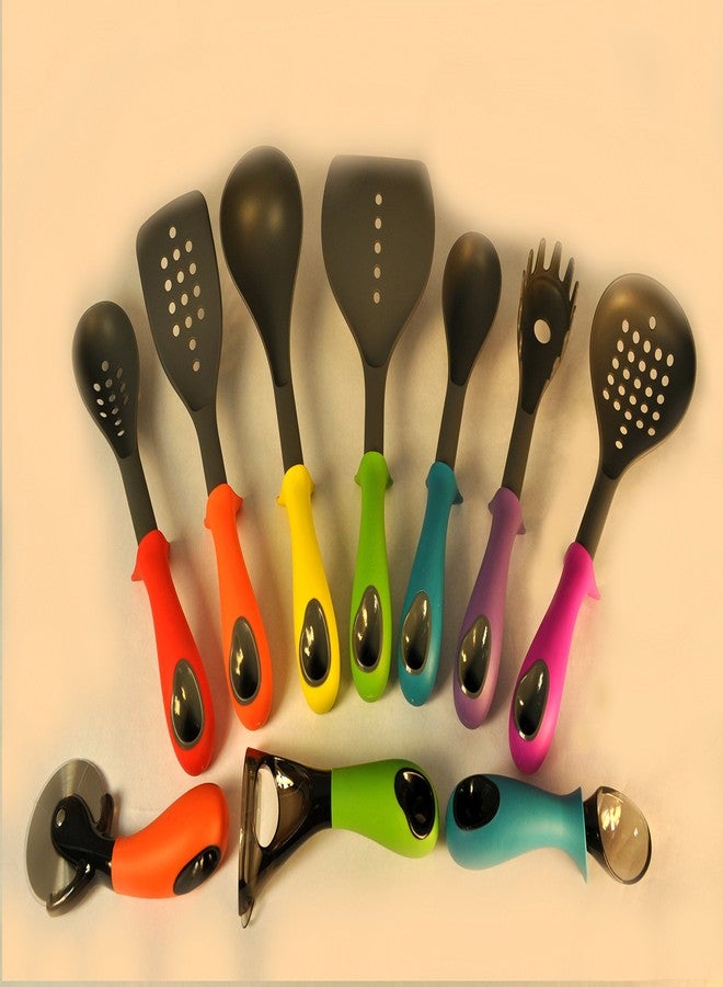 UNIWARE 70708 Uniware Professional Non-stick Kitchen Gadgets with Weighted Handle and Integrated Tool Rests (Y Peeler, Green) - Image 4