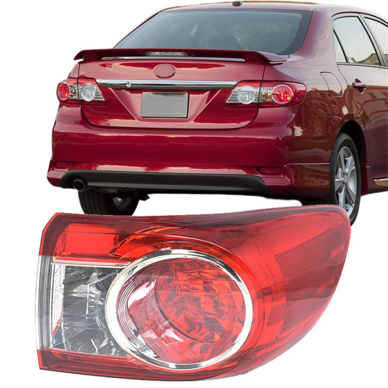 Silscvtt Passenger Side Rear Brake Tail Light Assembly Replacement for Toyota Corolla 20112013 Right Tail Lamp 8155002580 TO2805111