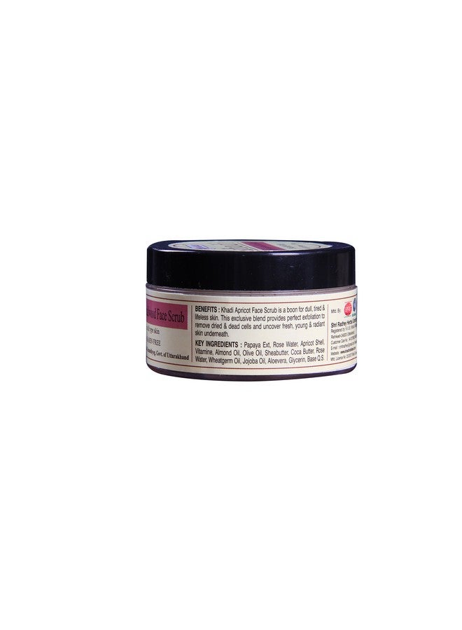 KHADI RISHIKESH Herbal Apricot Face Scrub Combo Set Pack Of - 50Gm x 4 (200Gm) - Image 2