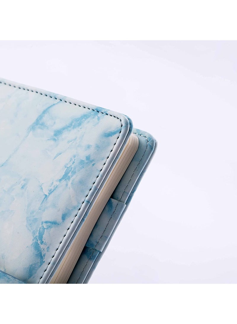 general Marble Diary for Girls and Boys with Lock, Secret Diary with Lock and Cute Notebook for Teenage Girls with Lock Password Coded Diary PU Leather with Pen Holder - Image 5