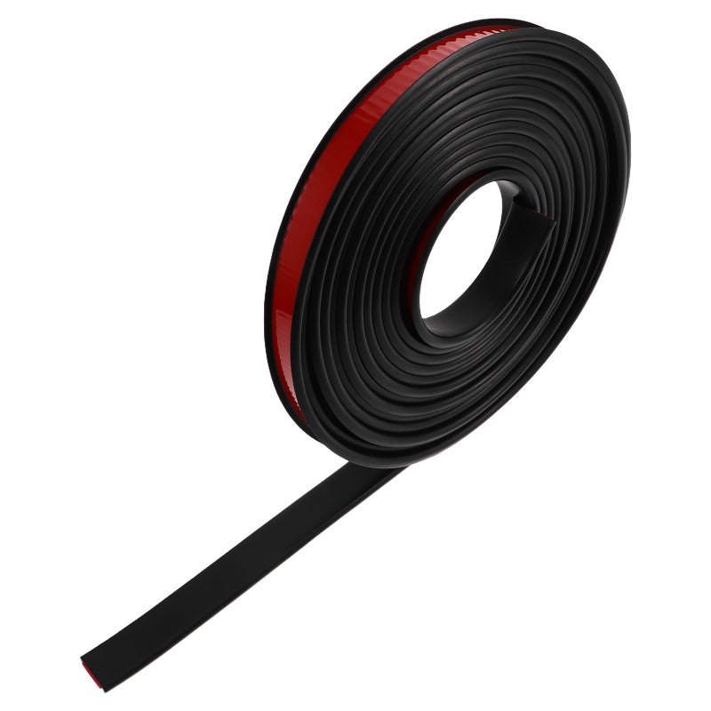 Self Adhesive U Shaped Rubber Edge Trim for Wood Cabinets Peel and Stick Molding Trim for Furniture Double Layer Board Sealing - Image 1