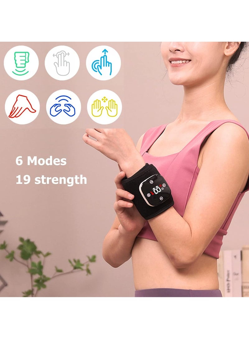 general Heating Hand Massage Wrap 19 Strength 6 Modes Constant Temperature Electric Wrist Joint Massager for Palm Finger Numbness Fatigue Soreness Relief - Image 1