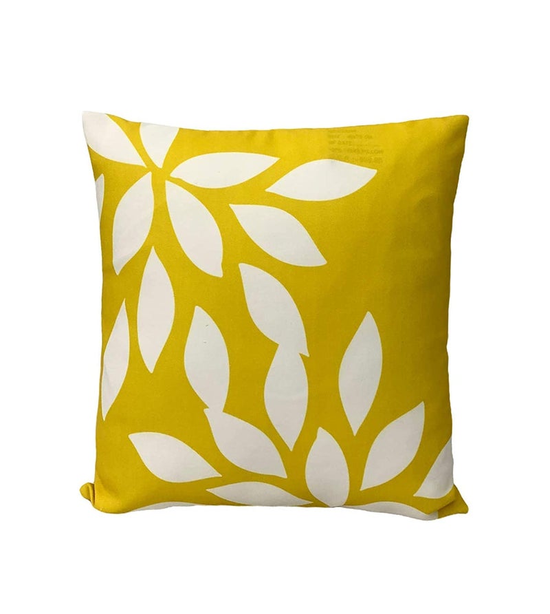 A CUBE LUXURY SOLUTIONS A CUBE LUXURY SOLUTIONS Sequin Cushion Covers 16 inch x 16 inch Set of 5 Pack of 5 40 cm40 cm Yellow  - Image 3