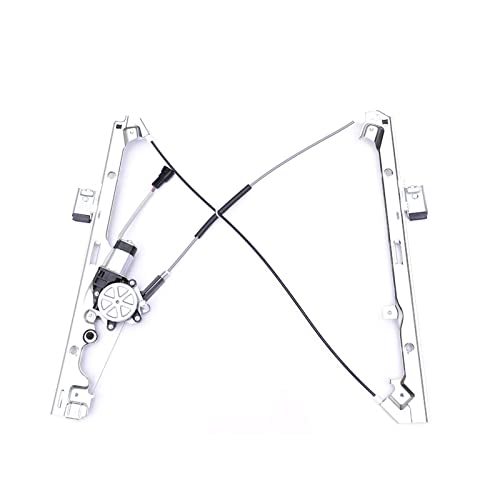 HICKS 741-644 Front Driver Left Side Power Window Regulator with Motor Assembly Compatible with 2000-2006 GMC Yukon, 1999-2006 GMC Sierra 1500, 1999-2004 GMC Sierra 2500 - Image 1