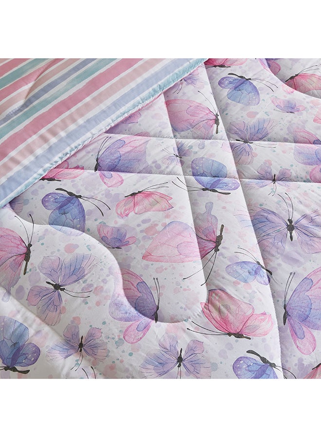 Home Box Flutterby Dreamscape 2-Piece Microfibre Twin Comforter Set 160 x 220 cm  - Image 4