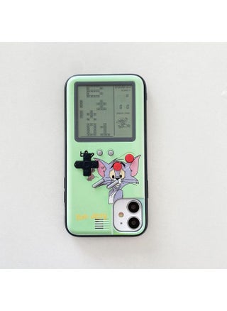 Tetris Black And White Screen For Iphone 13/12 For Iphone14promax Game Machine Mobile Phone Shell XS/15-Color:Green Cat And Mouse-Applicable Model:For Iphone 11 - pzsku/ZAECAE3B71B1F55E15227Z/45/1745918586/01331d16-84c6-451b-9ede-1f24a83713b6