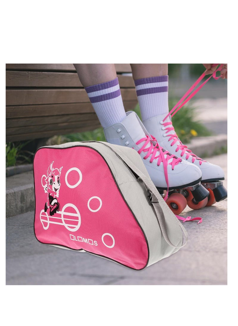 SYOSI Skates Bag Skate Accessories Roller Carrier Roller Skate Bag Skates Storage Bag Roller Skates Pouch Roller Backpack Skates Shoes Bag Ice Skates Pouch Oxford Organizer Portable 2Pcs  - Image 2