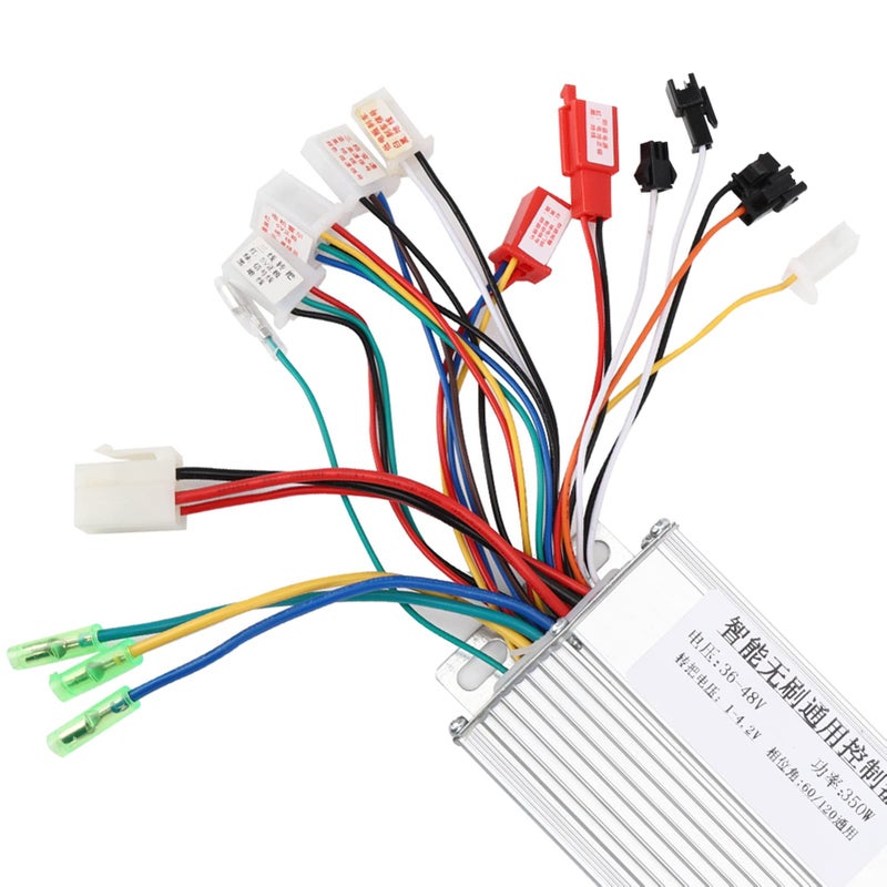 36 48V 350W Aluminum Motor Controller with Heat Dissipation 60 120 Phase Angle for Stable Control - Image 3