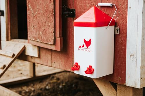 RentACoop 1 Gallon PVC Chicken Waterer with 2 Auto-Fill Cups, Horizontal Nipples and Anti-Roost Cone - Suitable for Chicks, Chickens, Quails, Pigeons and Gamebirds - Image 4