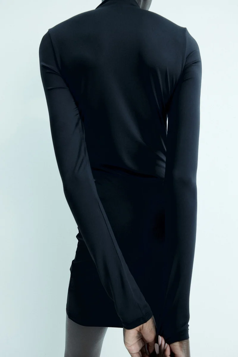 اتش اند ام Turtleneck Mini Dress