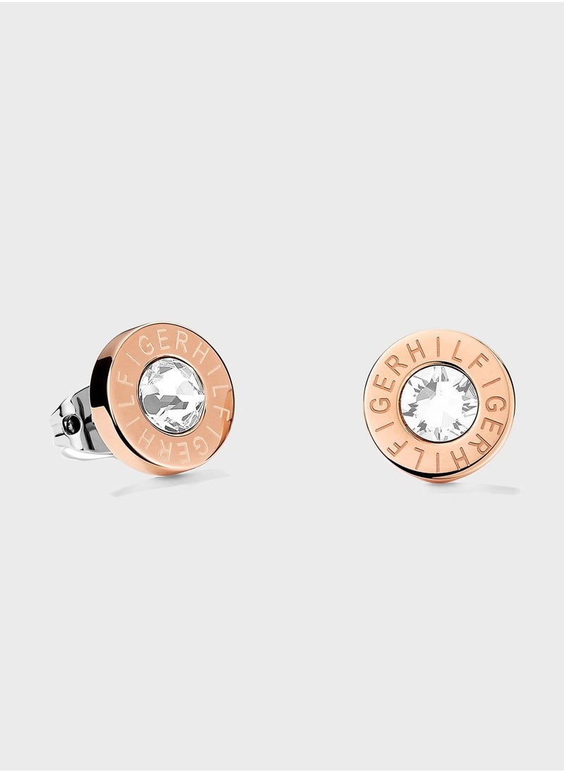 TOMMY HILFIGER Fine Core Stud Earrings  - Image 1