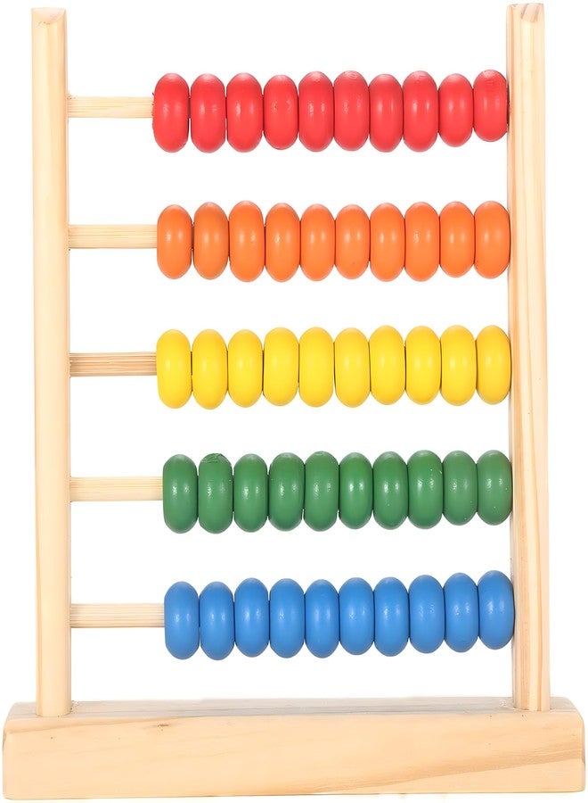 MAGIKON Miniature Counting Frame,5 Rows,Learning Mathematics Abacus - Image 1