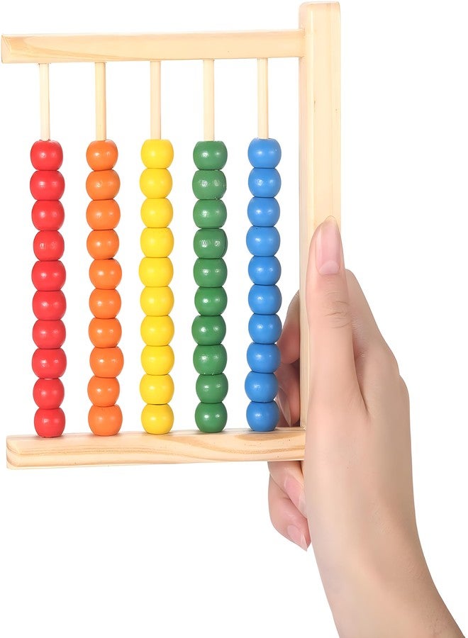 MAGIKON Miniature Counting Frame,5 Rows,Learning Mathematics Abacus - Image 2