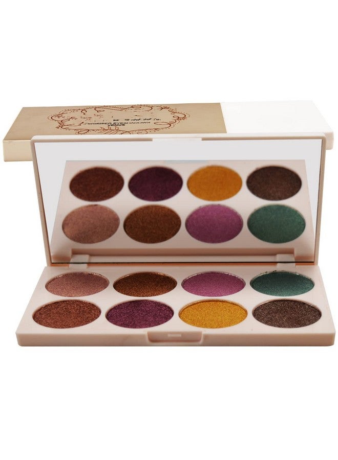 adbeni 8 Pigmented Colors Eyeshadow Palette| Long Wearing And Easily Blendable Eye Makeup Palette 12 G - Image 2