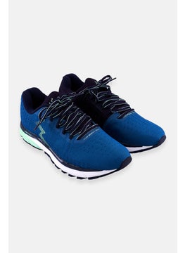361 Degrees Women Strata 4 Lace Up Outdoor Shoes, Blue Combo  - Image 1