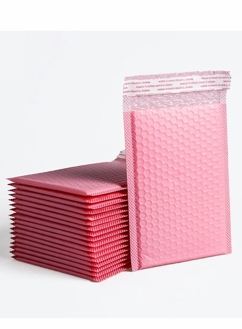 Zikra Bubble Out Bags, 50 pcs Self-Seal Co-extruded Film Bubble Mailers Anti-static Cushioning Wrap Pouch for Shipping, Storage and Moving (Pink 15 * 20+4cm) - Image 1