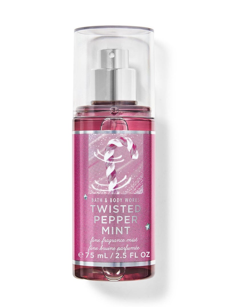 Bath & Body Works Twisted Peppermint Travel Size Fine Fragrance Mist