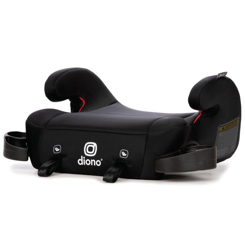 Diono Solana 2 XL 2022, Dual Latch Connectors, Lightweight Backless Belt-Positioning Car, 8 Years 1 Booster Seat, Black - Image 1