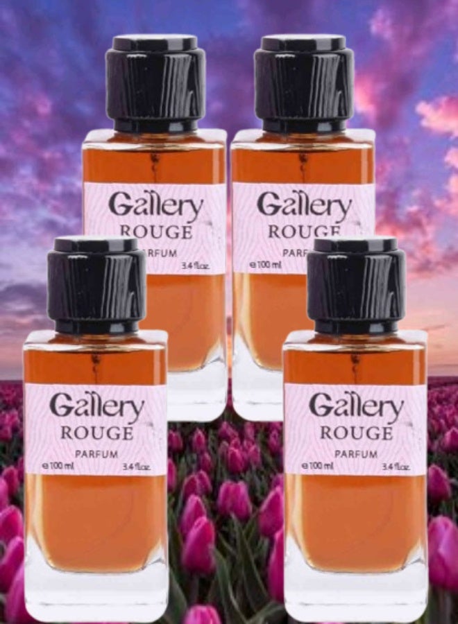 Gallery 4 Pieces Gallery Rouge Perfume 100ML - Image 1