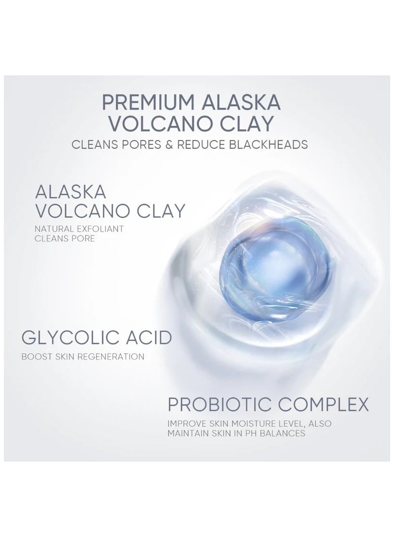 SKINTIFIC Skintific Skincare Collection: Mugwort Acne Clay Mask Stick + Alaska Volcano Reduce Blackheads Deep Pores Cleansing Clay Mask Stick 40G  - Image 5