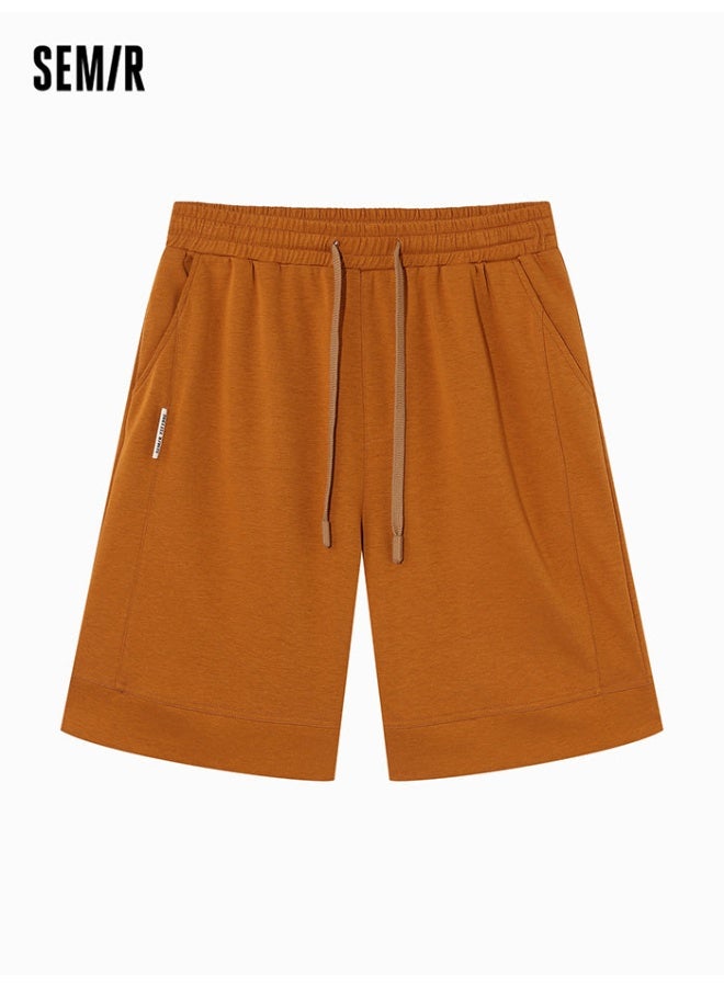 سيمير شورت بلون موحد للرجال - Image 1