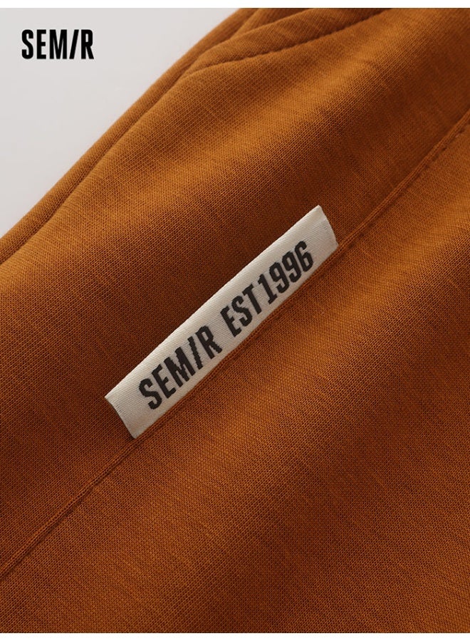 سيمير شورت بلون موحد للرجال - Image 4