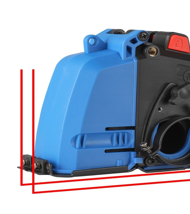5 Inch 125mm Cutting Dust Shroud Black Blue For Wall Chaser Safe Dustless - Image 4