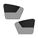 ZIMISI Car Window Shades Magnetic Side Window Sun Shade Curtain Half Blackout Half SeeThrough UV Protection Heat Blocking Car Window Screen Vehicle Sun Shades for Driver Passenger Front - Image 2